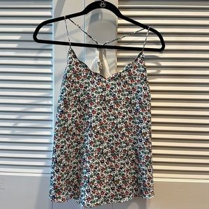 J. Crew floral tank top